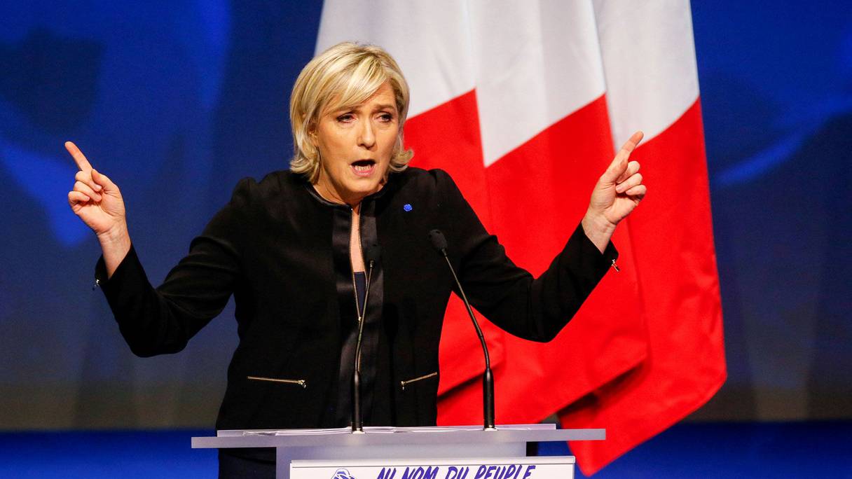 مارين لوبين، زعيمة "التجمع الوطني" اليميني في فرنسا
