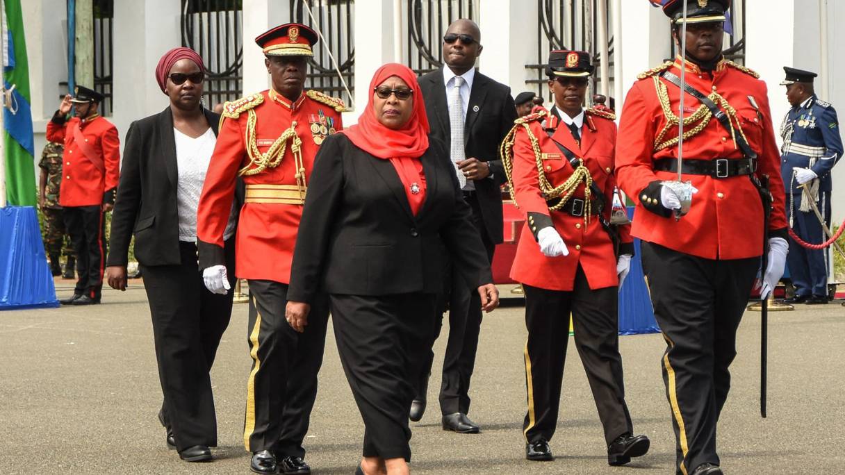 رئيسة تنزانيا سامية حسن
