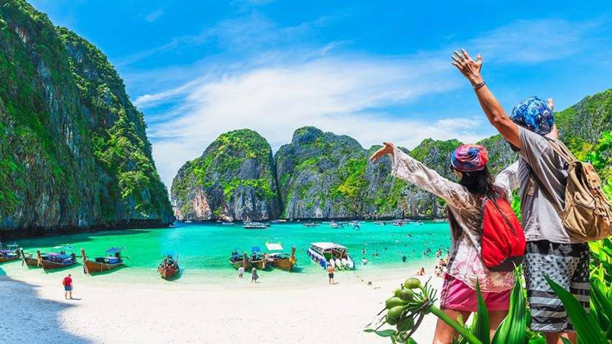 إحدى الوجهات السياحية الشهيرة في تايلاند
