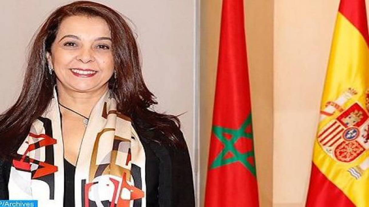 كريمة بنيعيش سفيرة المغرب في إسبانيا
