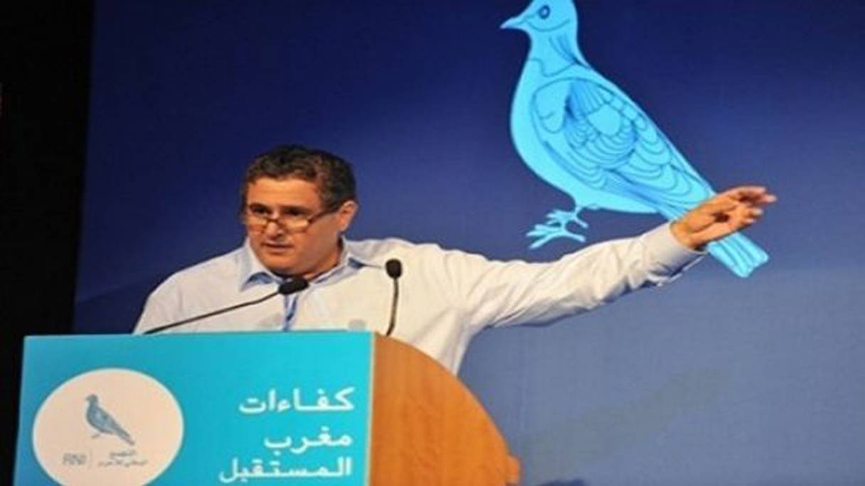 عزيز أخنوش، رئيس حزب التجمع الوطني للأحرار
