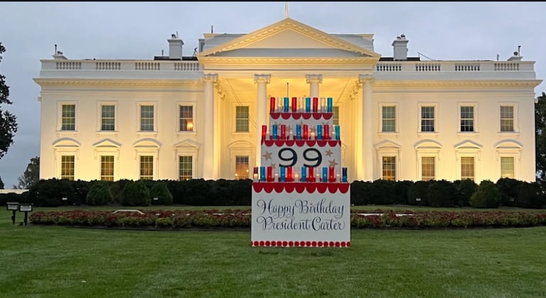 البيت الأبيض يهنئ جيمي كارتر بعيد ميلاده