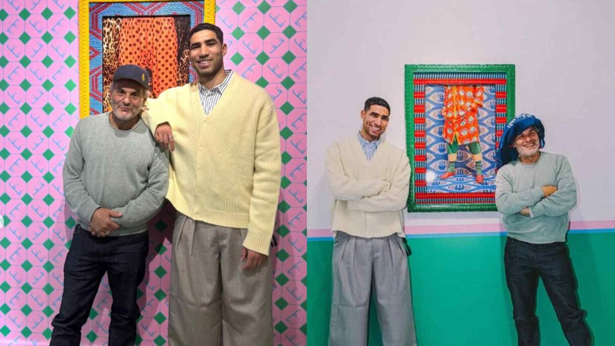 أشرف حكيمي وحسن حجاج