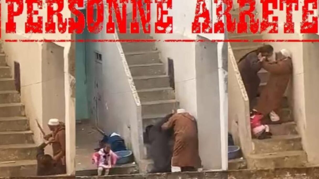 تعنيف سيدة بتطوان