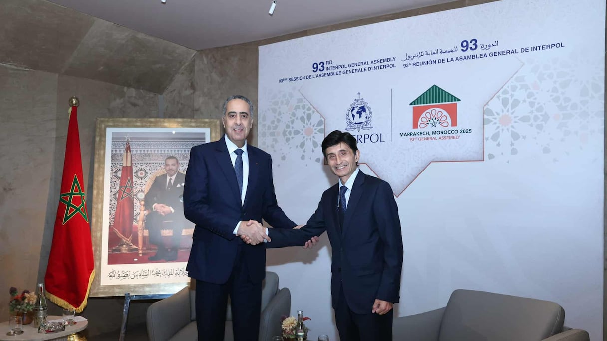 عبد اللطيف حموشي وفيصل شهكار