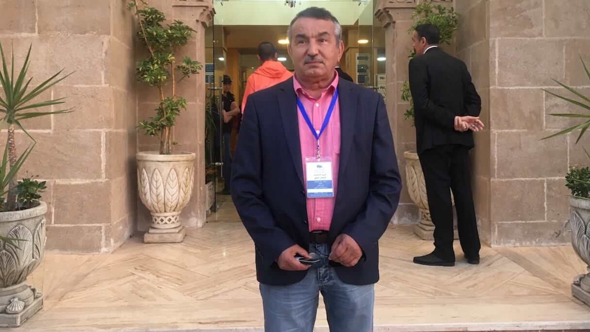 Ali Lotfi, secrétaire général de l'Organisation démocratique du travail (ODT), le bras syndical du PAM.