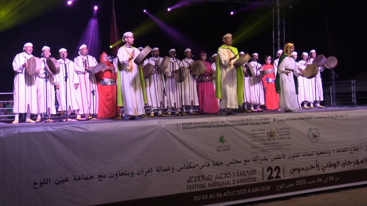 تزامنا مع تحديد موعد العطلة الأمازيغية.. انطلاق المهرجان الوطني لفن أحيدوس بعين اللوح