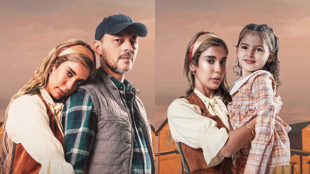 أبطال مسلسل "أنا حرة" (كريمة غيث وأمين الناجي)