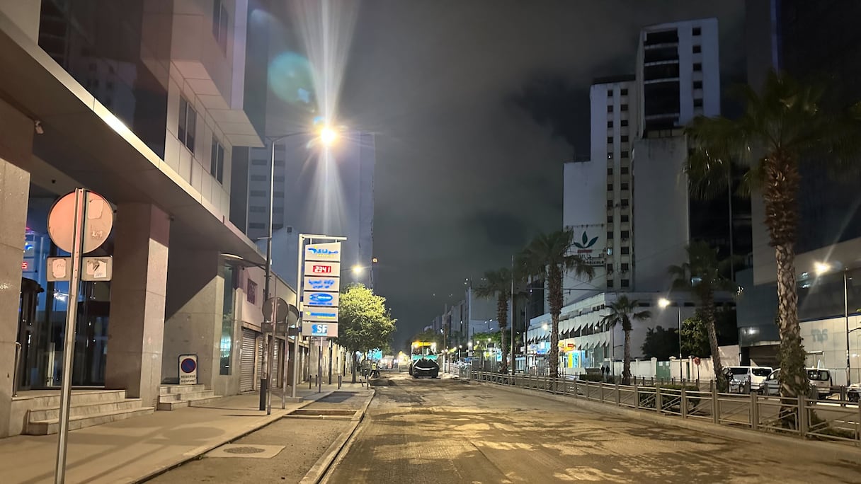 تهيئة شارع عبد المومن بالبيضاء