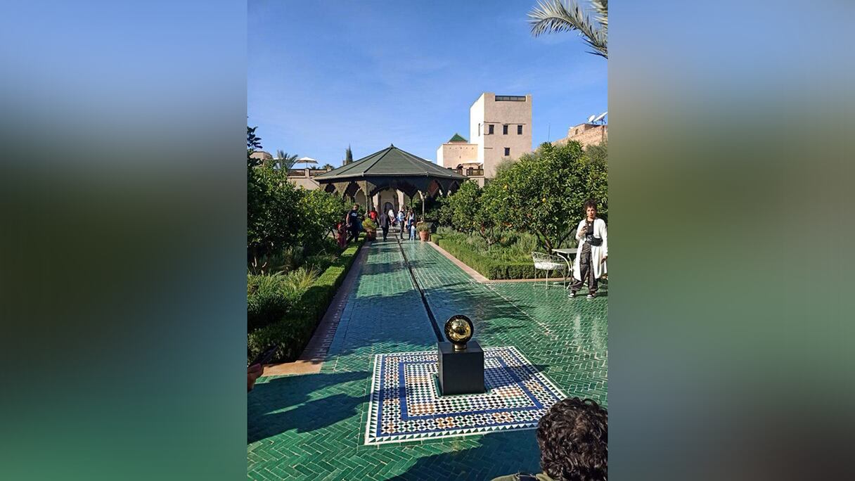 : الكرة الذهبية تتجول بالمآثر التاريخية لمراكش قبيل حفل توزيع جوائز الكاف