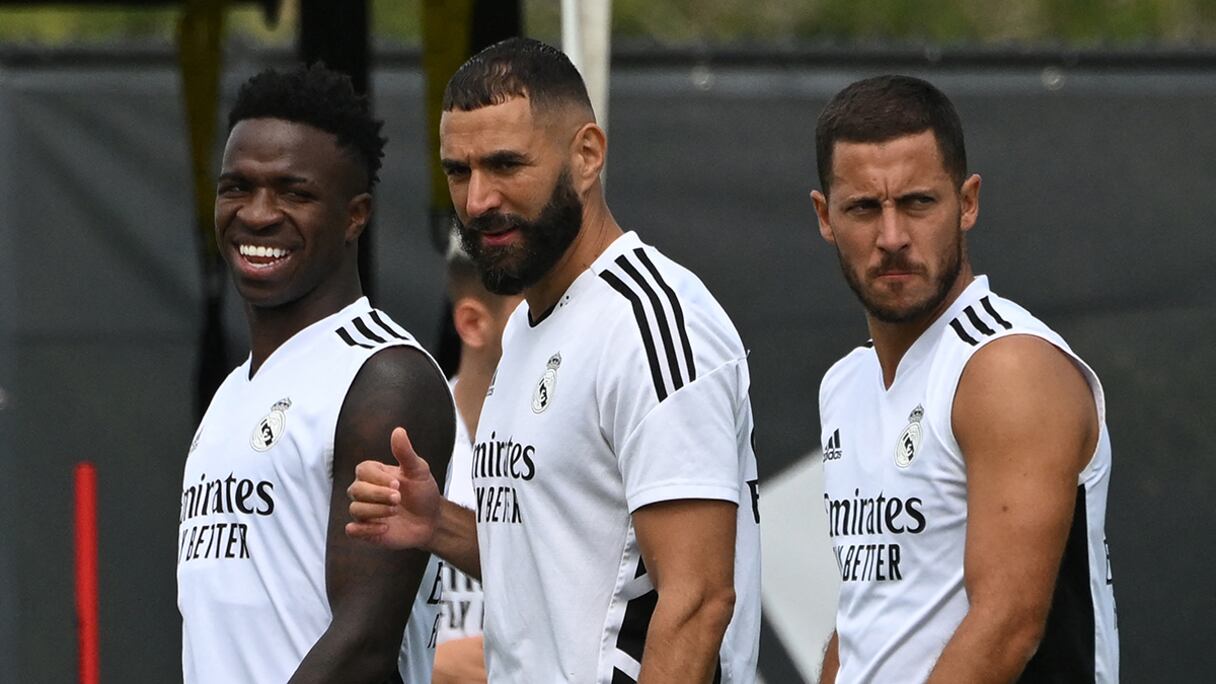 إدين هازارد، كريم بنزيما، فينيسيوس جونيور