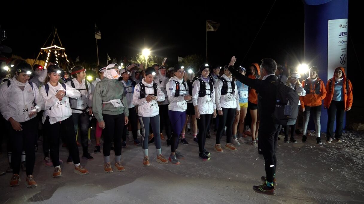 أجواء من السباق الليلي للحاق الصحراوية 2024 بمدينة الداخلة