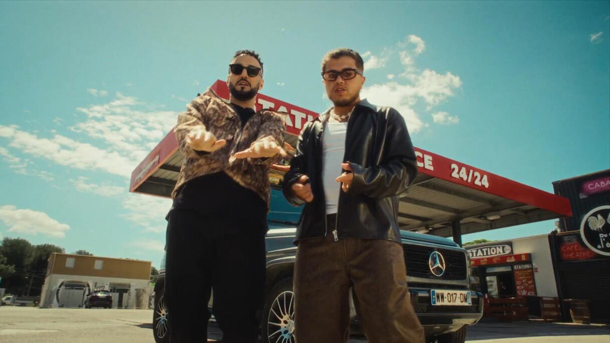 الفنان المغربي KORE والرابور حمزة