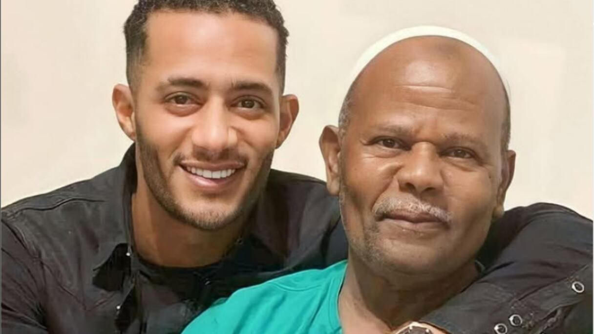 محمد رمضان ووالده