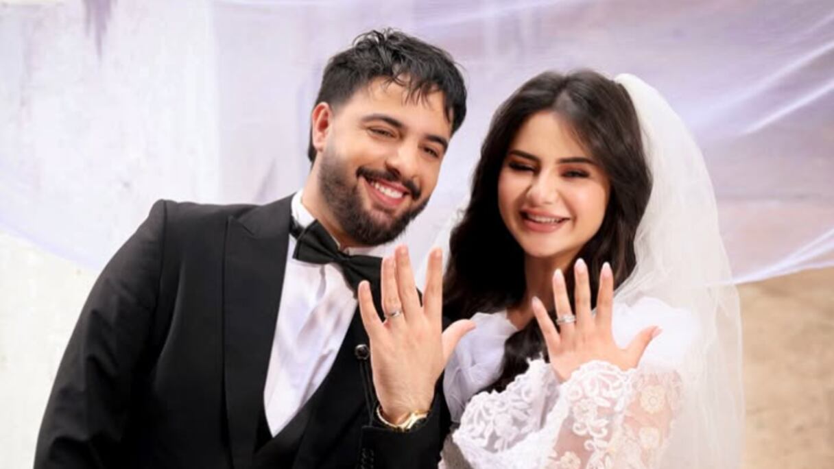 نعمان بلعياشي مع بطلة كليب "خيانة"