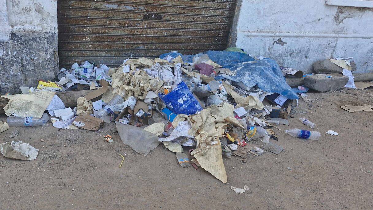 انتشار الأزبال بالجديدة