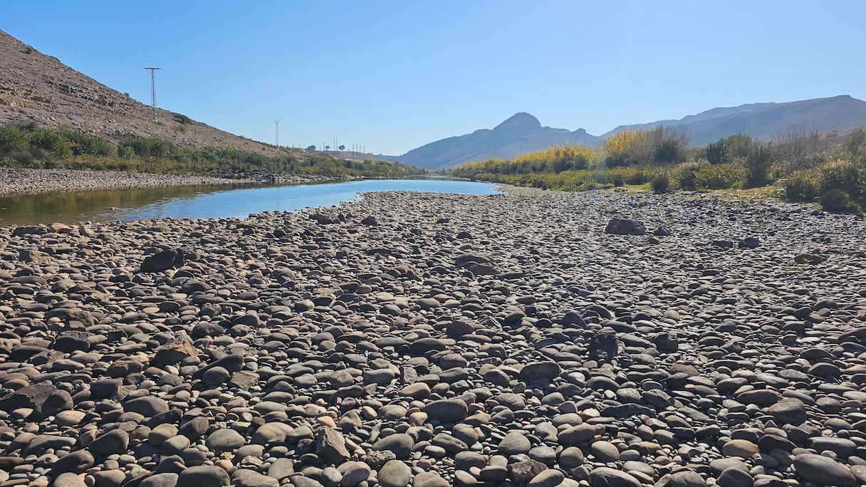 ما تبقى من مياه سد المسيرة