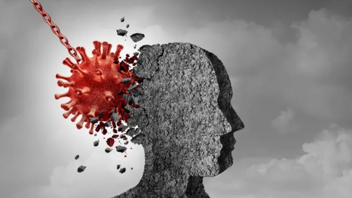 تأثير فيروس كورونا على الدماغ