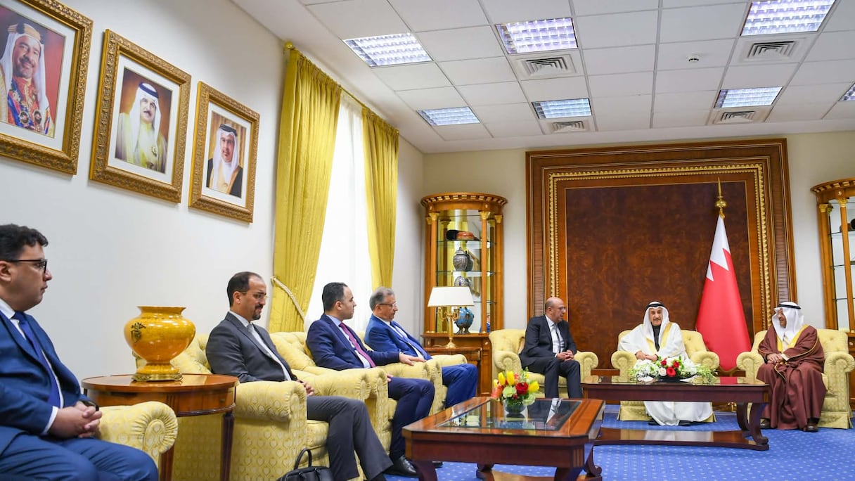 حمدي ولد الرشيد في ضيافة الشيخ خالد بن عبد الله