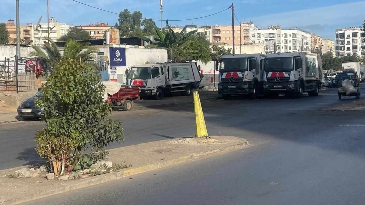 مرآب الأزبال بدرب غلف