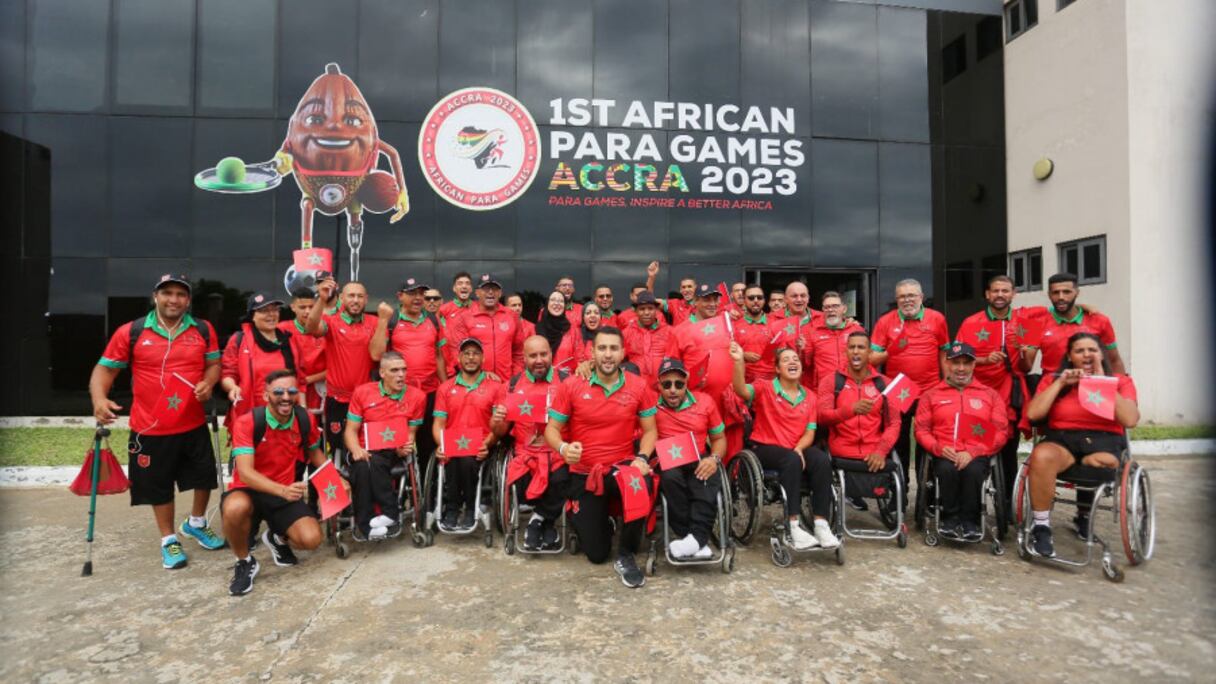 البعثة المغربية إلى الألعاب البارالمبية الإفريقية
