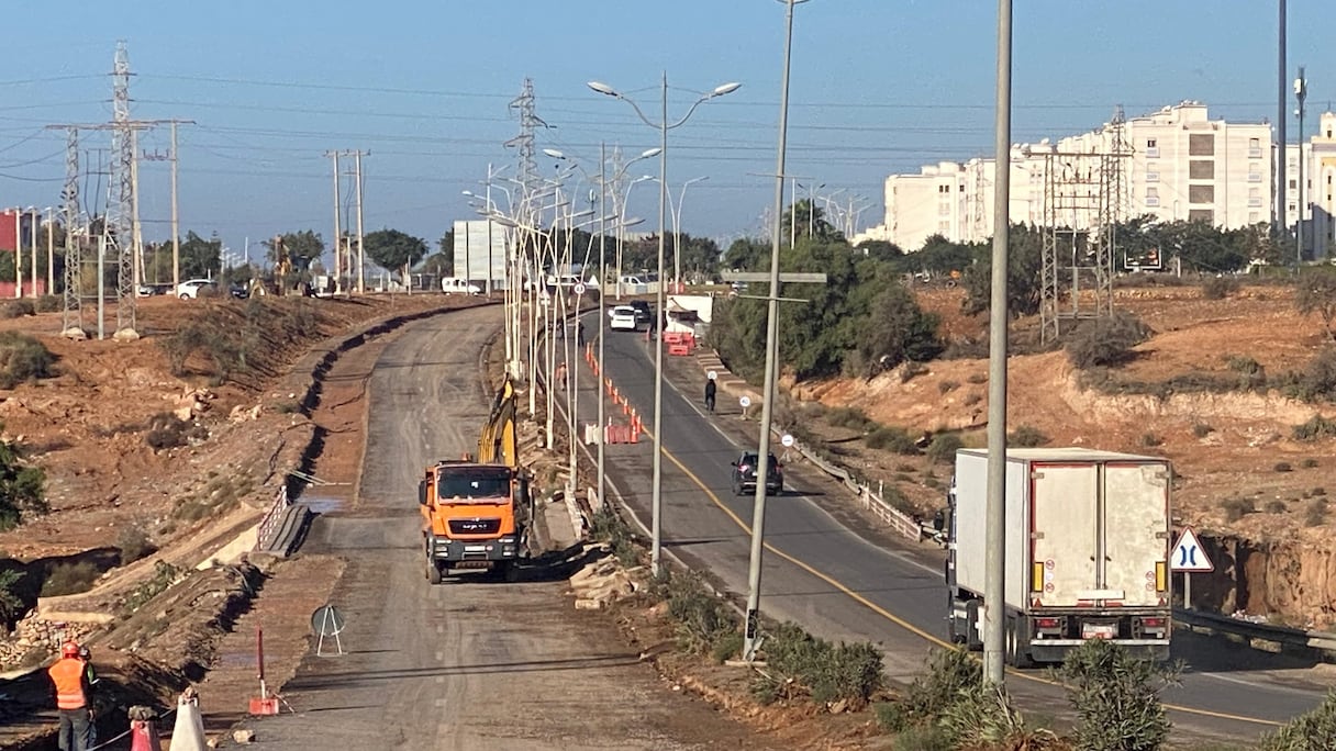 انطلاق أشغال تهيئة مدخل مدينة أكادير عبر الدراركة