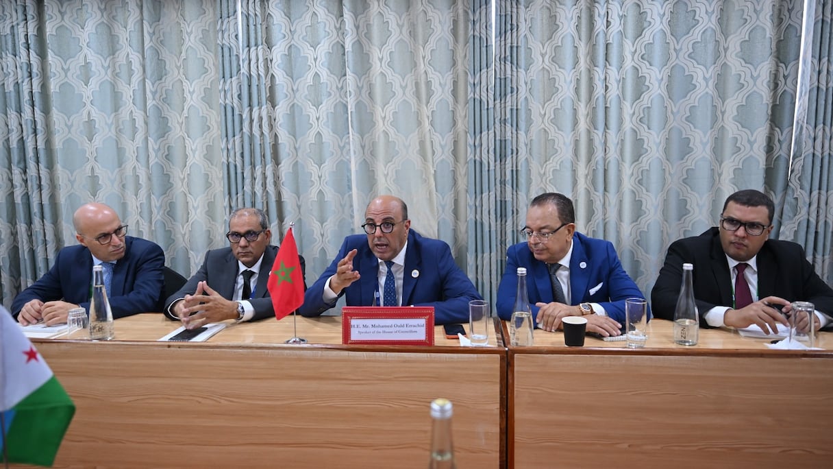 محمد ولد الرشيد يجري مباحثات مع مسؤولين برلمانيين من المالديف وليسوتو وجيبوتي