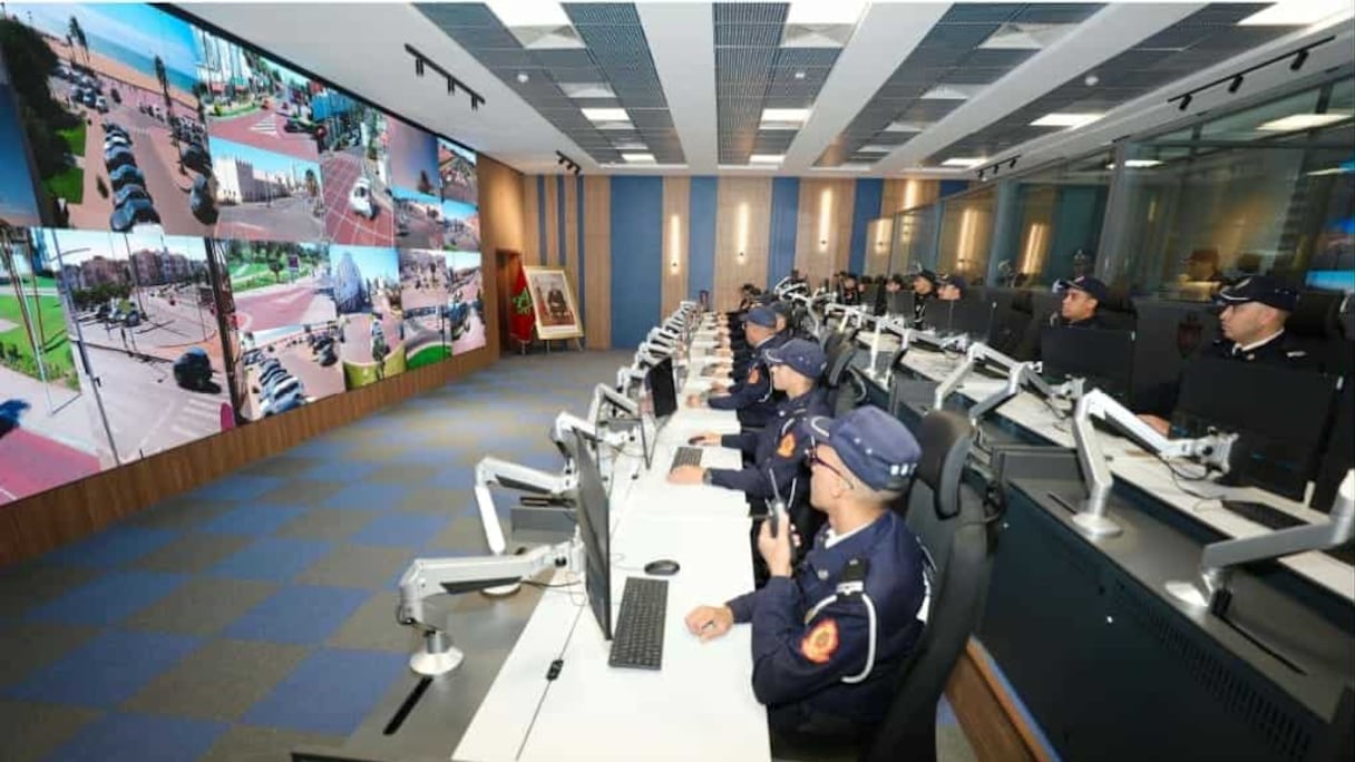 انطلاقة العمل بمركز القيادة والتنسيق التابع لولاية أمن أكادير