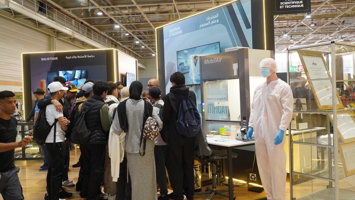 حضور الأطفال بالأيام المفتوحة للأمن الوطني