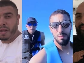 Mohamed Kissi, Abdelali Mchiouer, Bilal Kissi et Ismaïl Snabi.