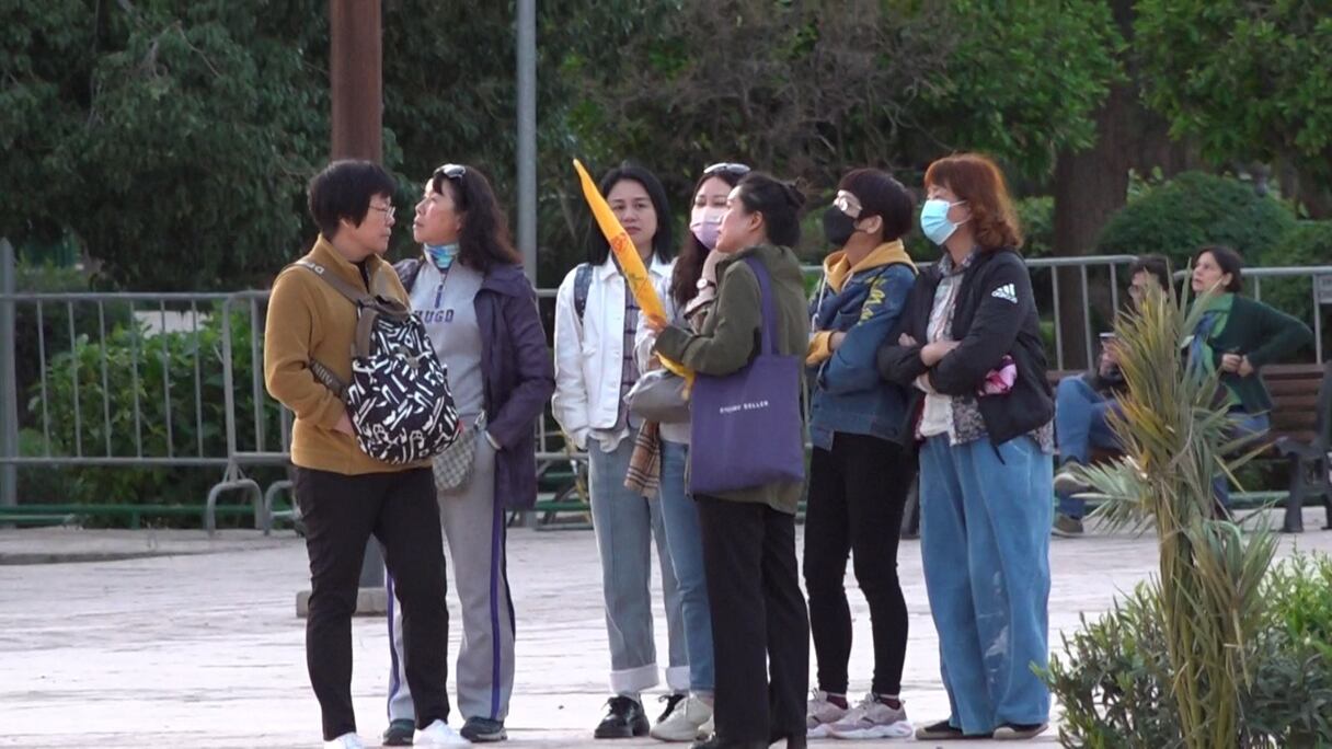 سياح في مراكش