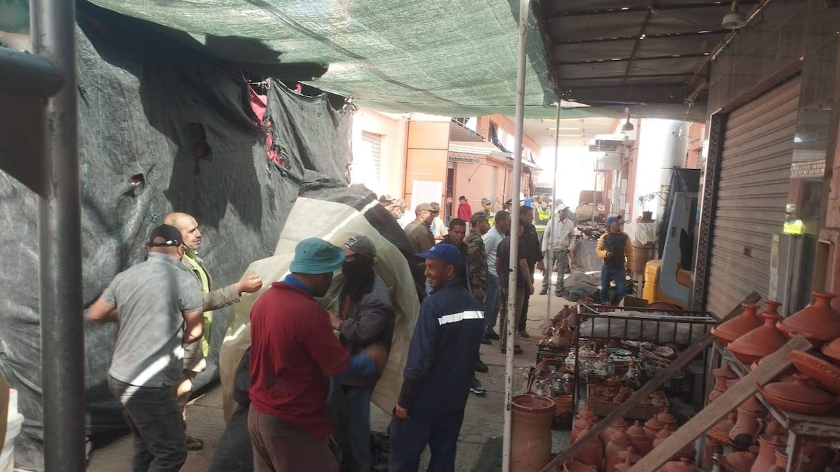 تحرير الملك العمومي بأيت ملول