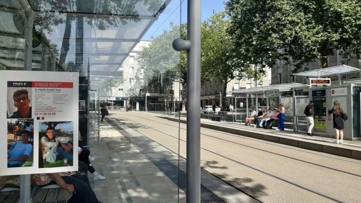 ملصقات نشرها أصدقاء سامي للعثور عليه