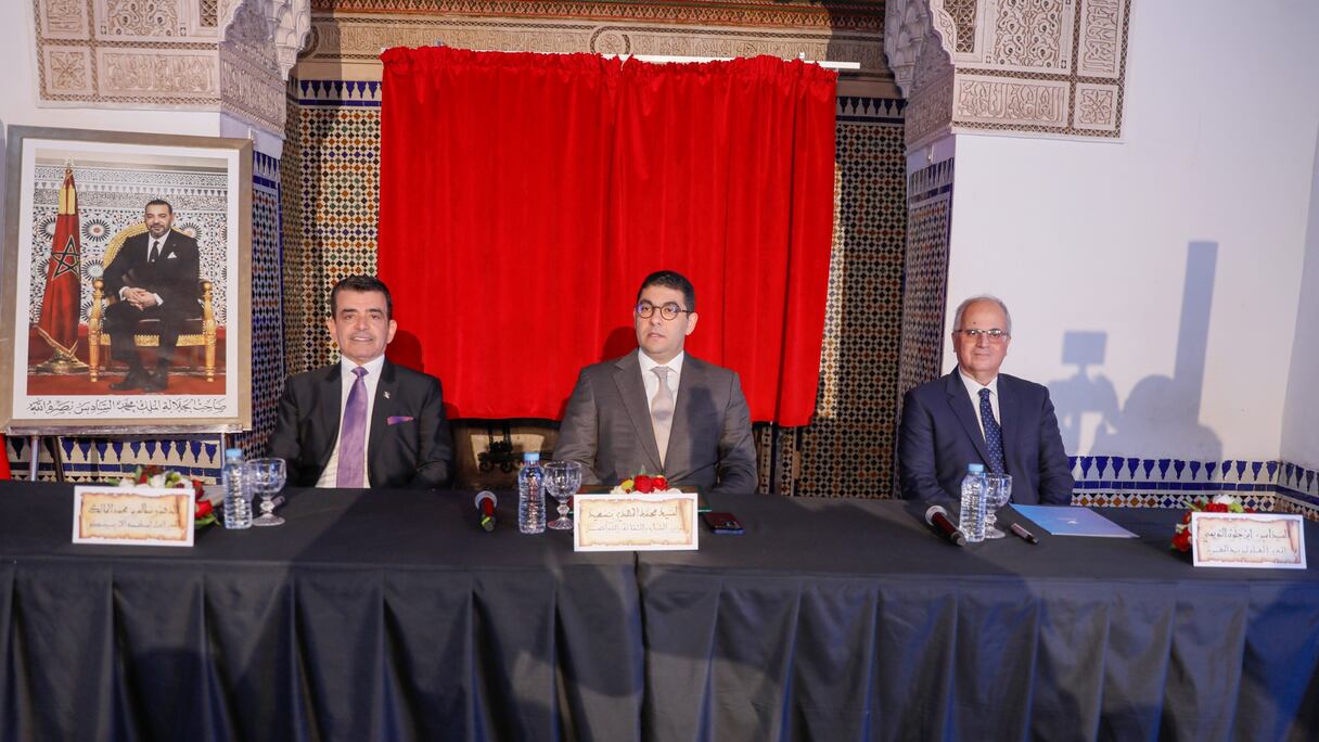 إطلاق طابع بريد تذكاري بمراكش بحضور بنسعيد