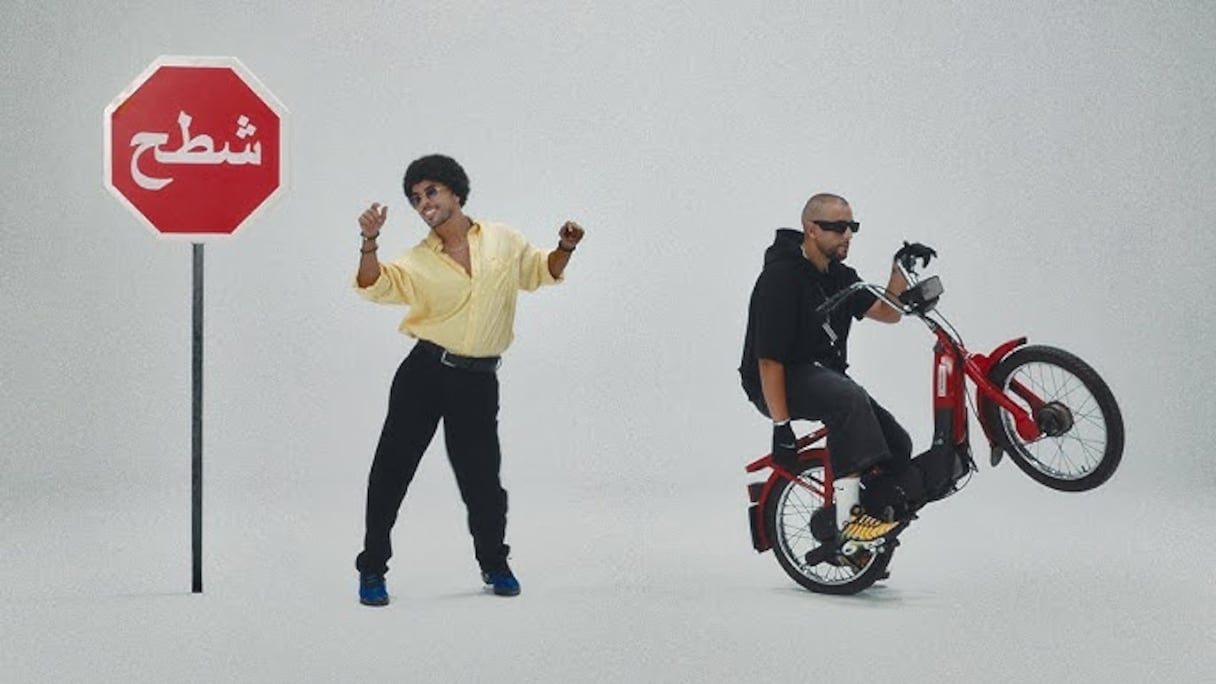 مغني الراب المغربي دراغانوف والفنان الجزائري محمد خساني