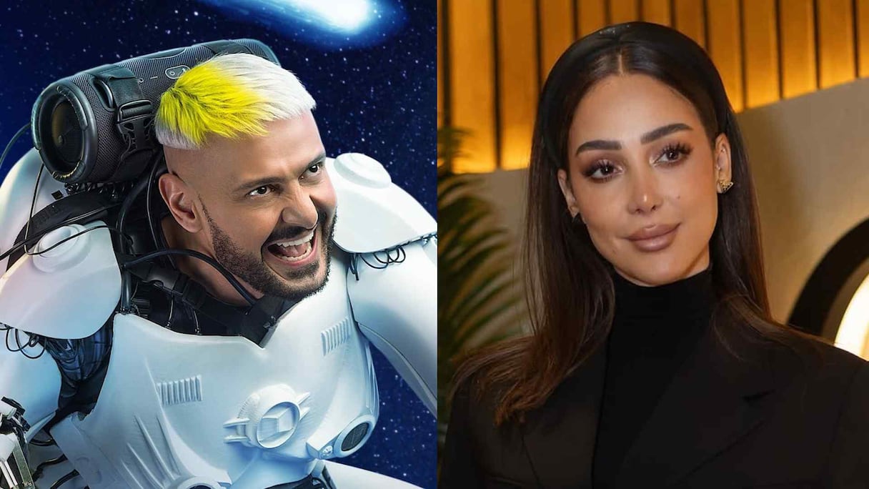 بسمة بوسيل ورامز جلال