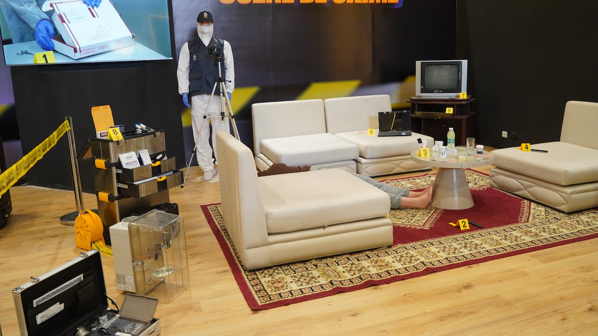 فرقة مسرح الجريمة للأمن الوطني