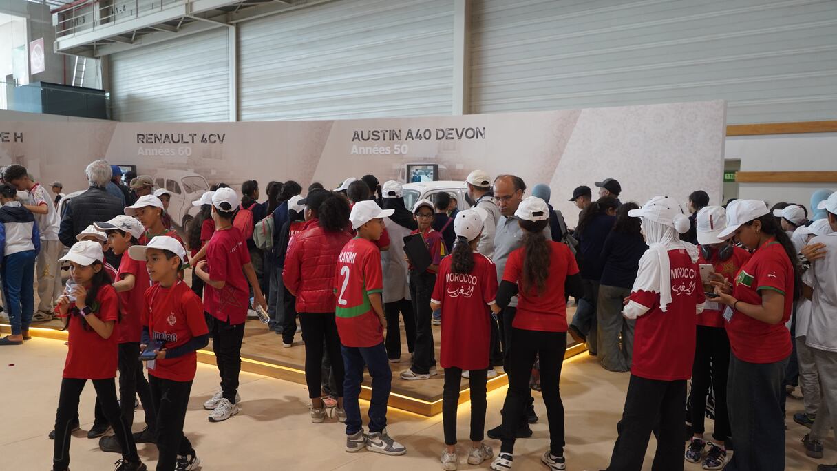 حضور الأطفال بالأيام المفتوحة للأمن الوطني