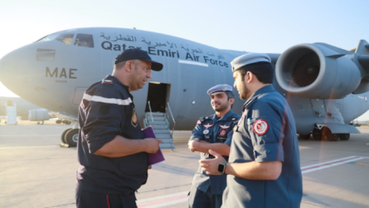 المساعدات القطرية