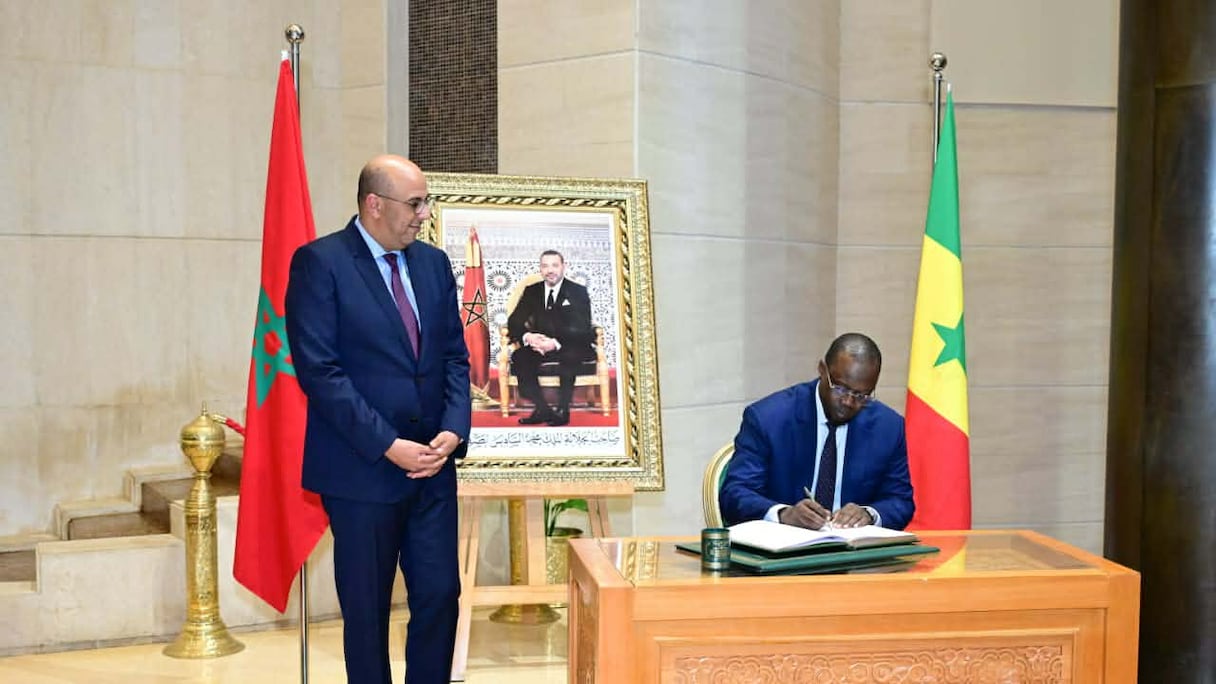 حمدي ولد الرشيد ورئيس الوزراء السينغالي