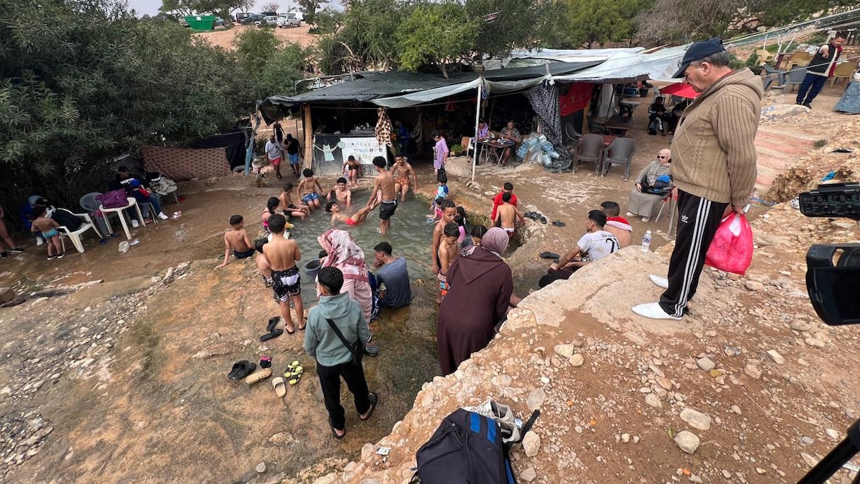 العين السخونة بضواحي أكادير.. منبع طبيعي استشفائي يجذب الزوار وينشد الاهتمام
