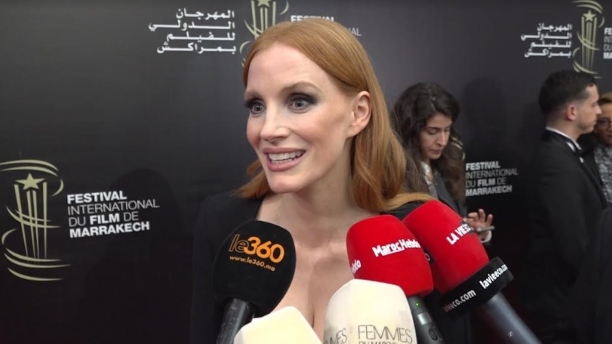 جيسيكا شاستاين: أعشق الأكل والحمام المغربييْن.. وهذه هي المدن المغربية التي زرتها