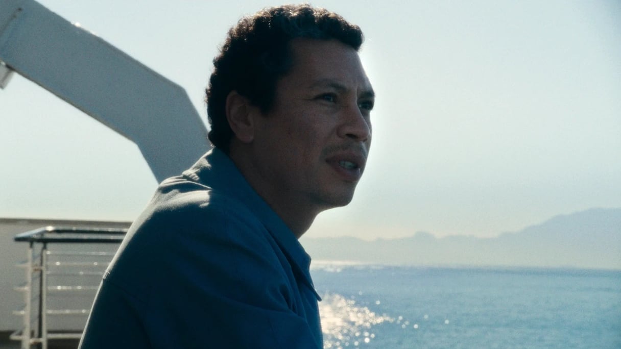 الممثل أيوب كريطع من فيلم "البحر البعيد"