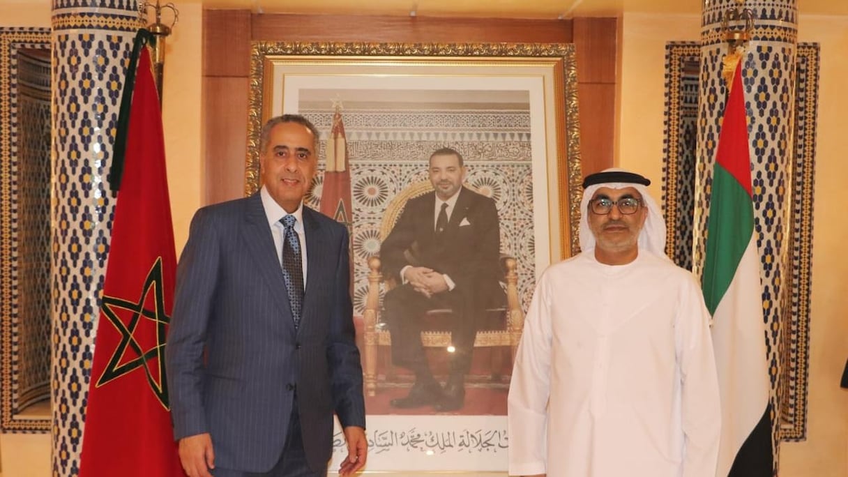 عبد اللطيف حموشي وعلي عبيد الظاهري