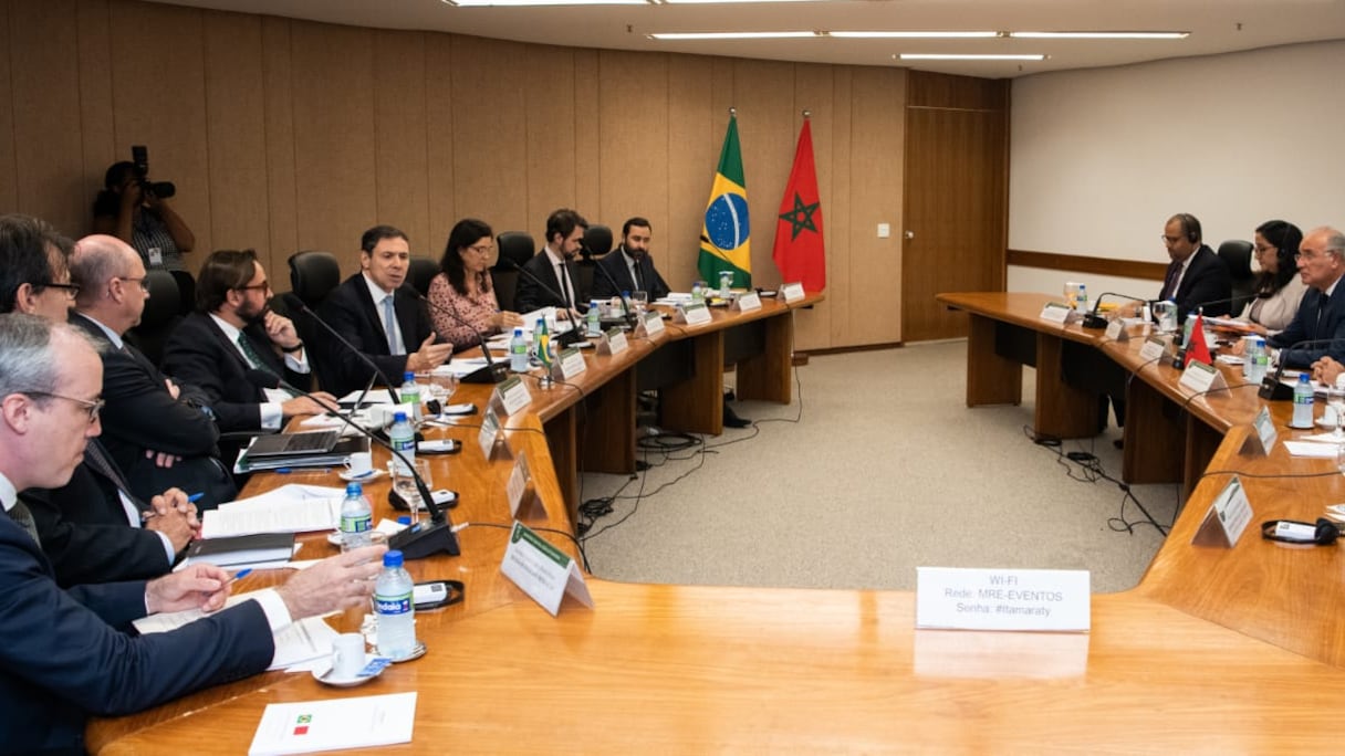 الدورة الثالثة للمشاورات السياسية المغربية البرازيلية