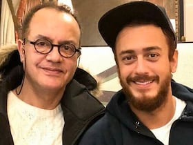 سعد لمجرد ووالده البشير عبده