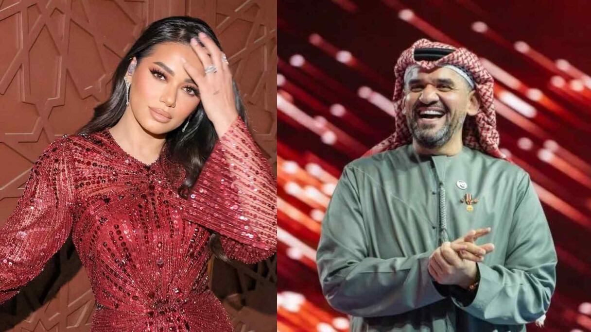 حسين الجسمي ورحمة رياض