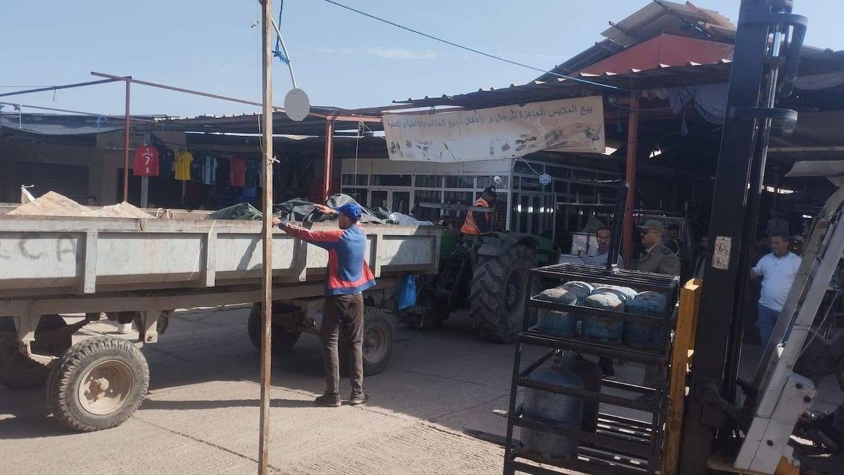 تحرير الملك العمومي بأيت ملول