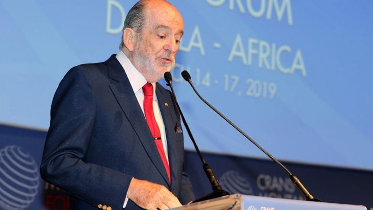 الرئيس المؤسس لمنتدى كرانس مونتانا، جون بول كارترون