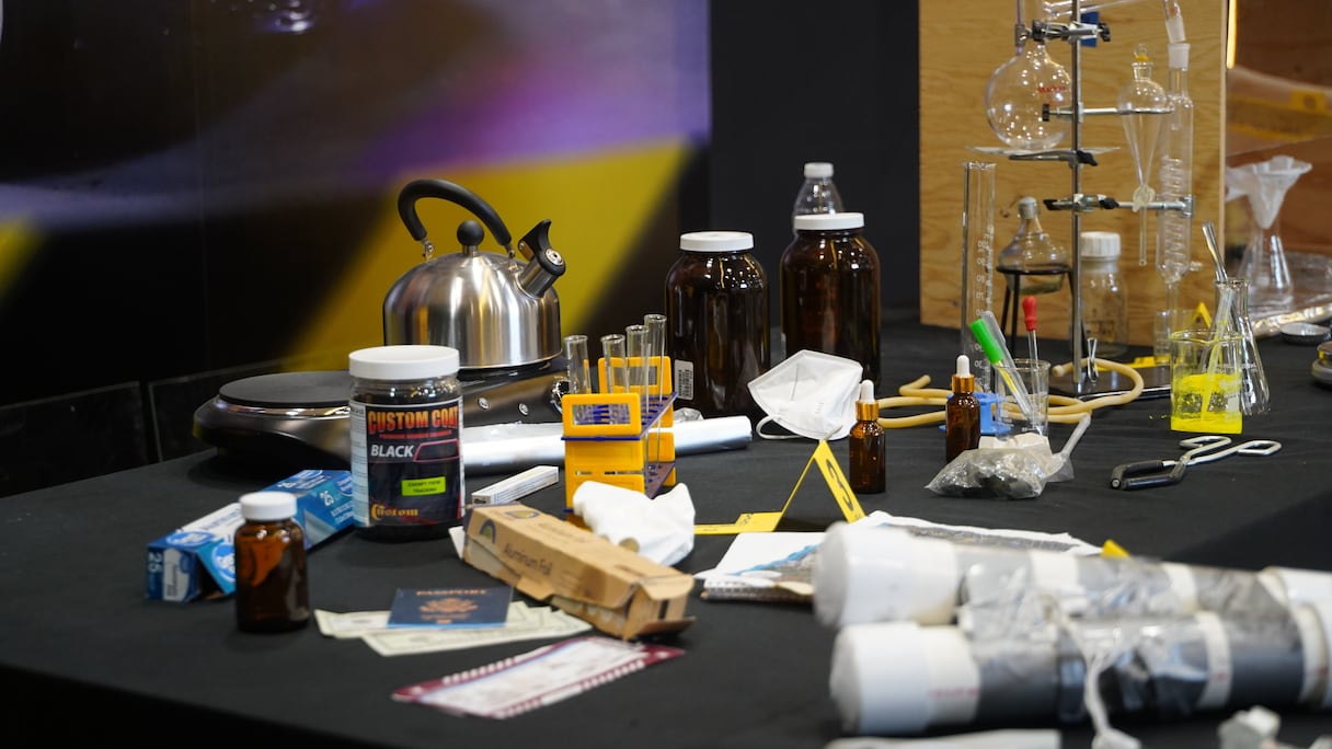 فرقة مسرح الجريمة للأمن الوطني